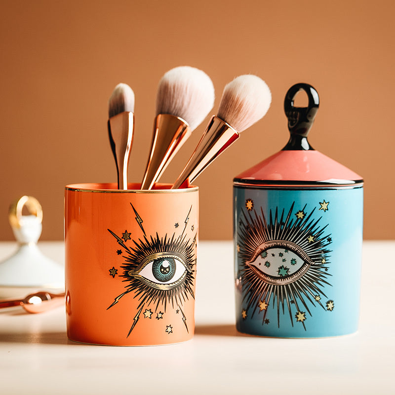 Makeup Brush Storage Jar