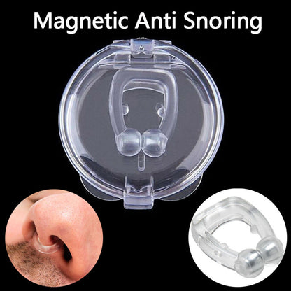 Magnetic Anti-snoring Silicone Nose Clip