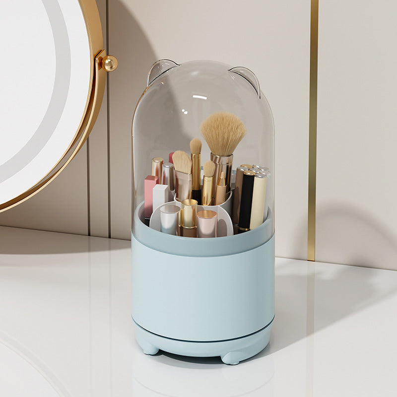 Desktop Rotating Makeup Brush Holder