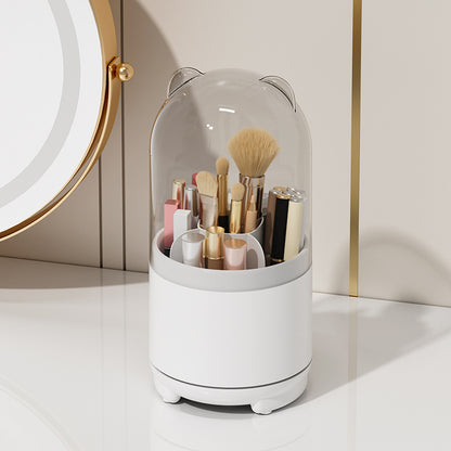 Desktop Rotating Makeup Brush Holder