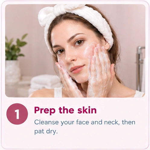 Step 1: Prep the skin