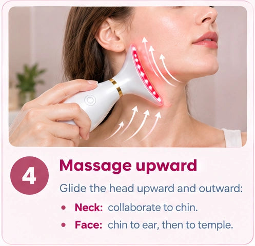 Step 4: Massage upward