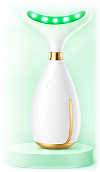 VeraGlow device with green light
