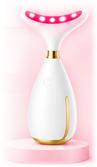 VeraGlow device with red light